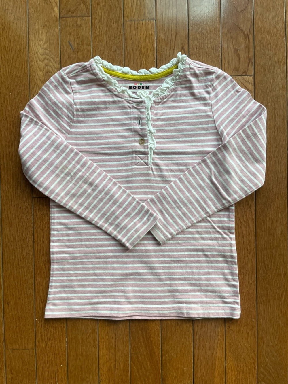 Boden ruffle henley